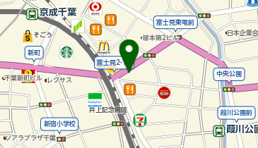 カボ千葉店の地図画像