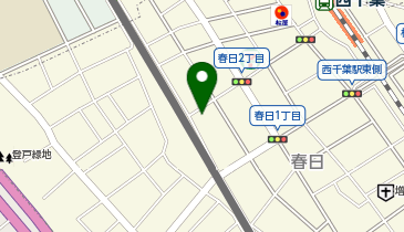 ベターホームのお料理教室の地図画像