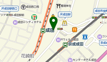 ちばぎん証券株式会社成田支店の地図画像