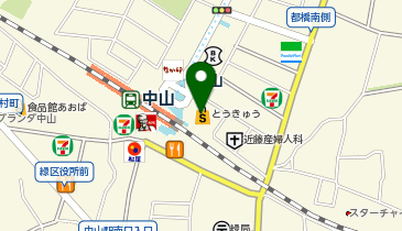 ほけん百花中山とうきゅう店の地図画像