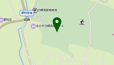 信州たてしな観光協会の地図画像