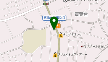 カルミア学舎イングリッシュの地図画像