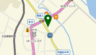 美容室サラダの地図画像