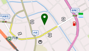 グループホームあなみずの里の地図画像