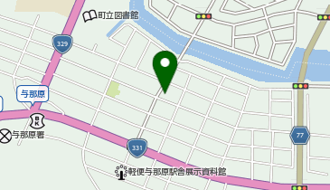 スーパーチャレンジセンターミライよなばるの地図画像