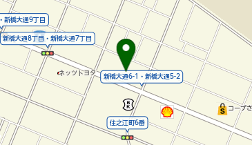 お宝本舗えびすや釧路リーフタウン新橋大通店の地図画像