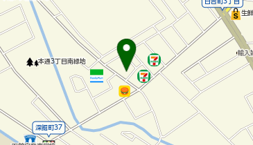 ヘアスペースアミティの地図画像