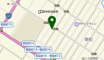 ALSOK北海道株式会社富良野営業所の地図画像