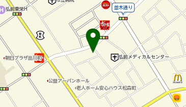 ペットサロンhanaの地図画像