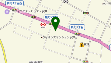 いばらき行政書士アソシエイツの地図画像