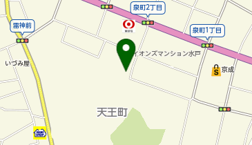 とらやの地図画像