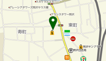 お茶のはなさきの地図画像