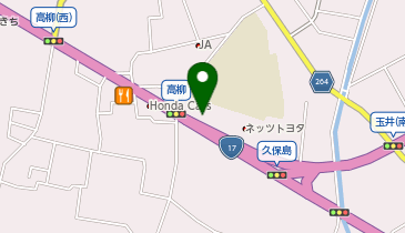 かとうどうぶつ病院の地図画像