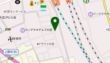 さくら幸子探偵学校・大宮校の地図画像