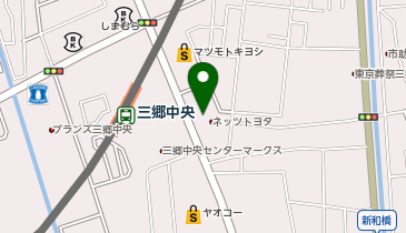 オーダーサロンarc三郷店の地図画像