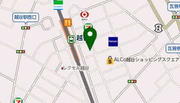 ラジインディアンレストランの地図画像