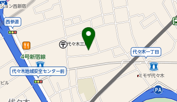 ベースロックサービスの地図画像