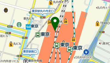 銀座アスター 大丸東京店の地図画像