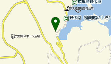式根島観光協会の地図画像