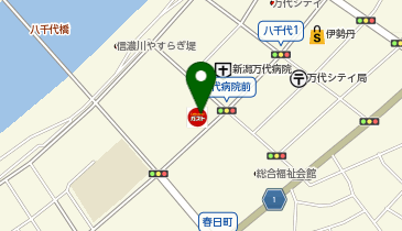 ガスト新潟八千代店の地図画像