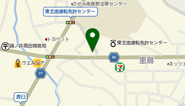TABLETENNIS天弓の地図画像