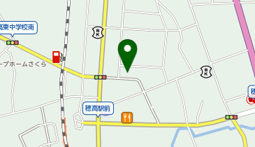 オートライフあづみ野の地図画像