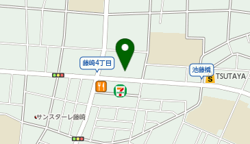 ムキヤキッチンの地図画像