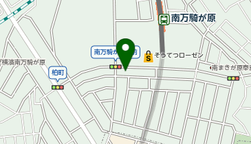 アッシュ南万騎が原店の地図画像