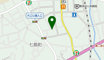 クリエイト薬局横浜大口仲町店の地図画像