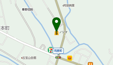 学生服のオーヤマの地図画像