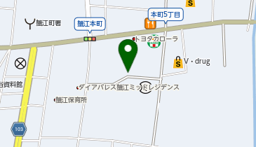 文左亭蟹江店の地図画像