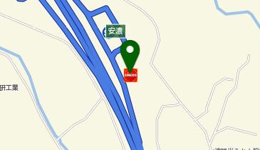 安濃サービスエリア下り線の地図画像