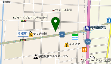 テラス今福鶴見店の地図画像