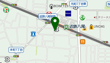 ぱんのいえ 近鉄八尾店の地図画像