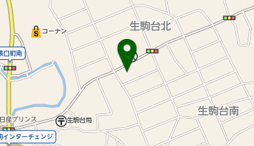 hnaturally生駒の地図画像