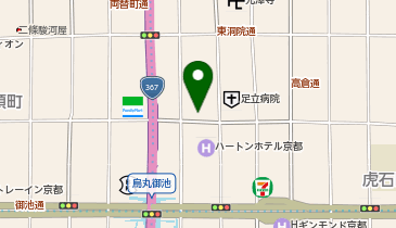 無限塾の地図画像