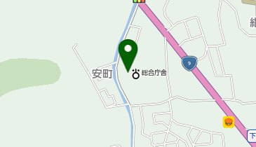 京都府南丹広域振興局 総合案内・相談コーナーの地図画像