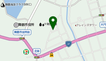 舞鶴市役所 教育委員会 学校教育課 いじめ相談室の地図画像