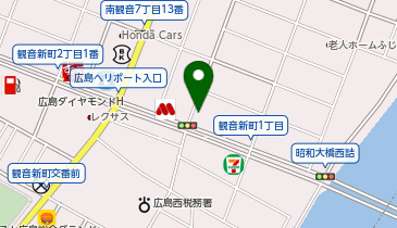 和牛工場はくりの地図画像