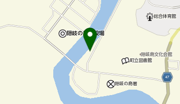 隠岐の島動物病院の地図画像