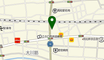 cafe&barあかしの地図画像