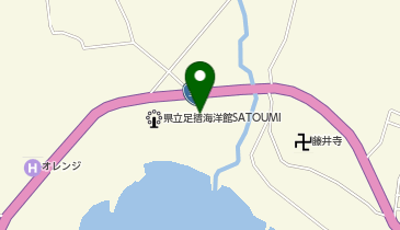 足摺海底館の地図画像