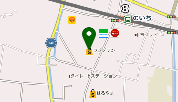 とり料理いろどりフジグラン野市店の地図画像