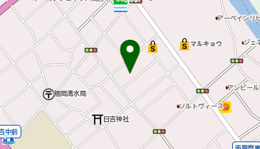 朝日生命保険相互会社福岡天神南営業所の地図画像