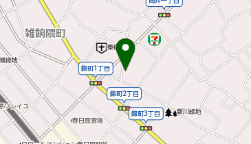 大野城市役所 こども部 こども未来課 こども育成事業担当の地図画像