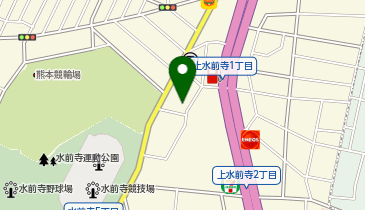 アクアマリン熊本の地図画像