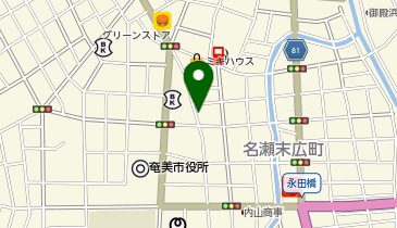 アイティーン奄美ティダモール校の地図画像