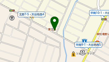 広島流お好み焼おかげの地図画像