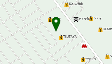 ピザハット網走店の地図画像