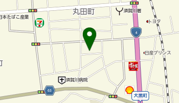 有限会社幕田新聞店ASA須賀川の地図画像